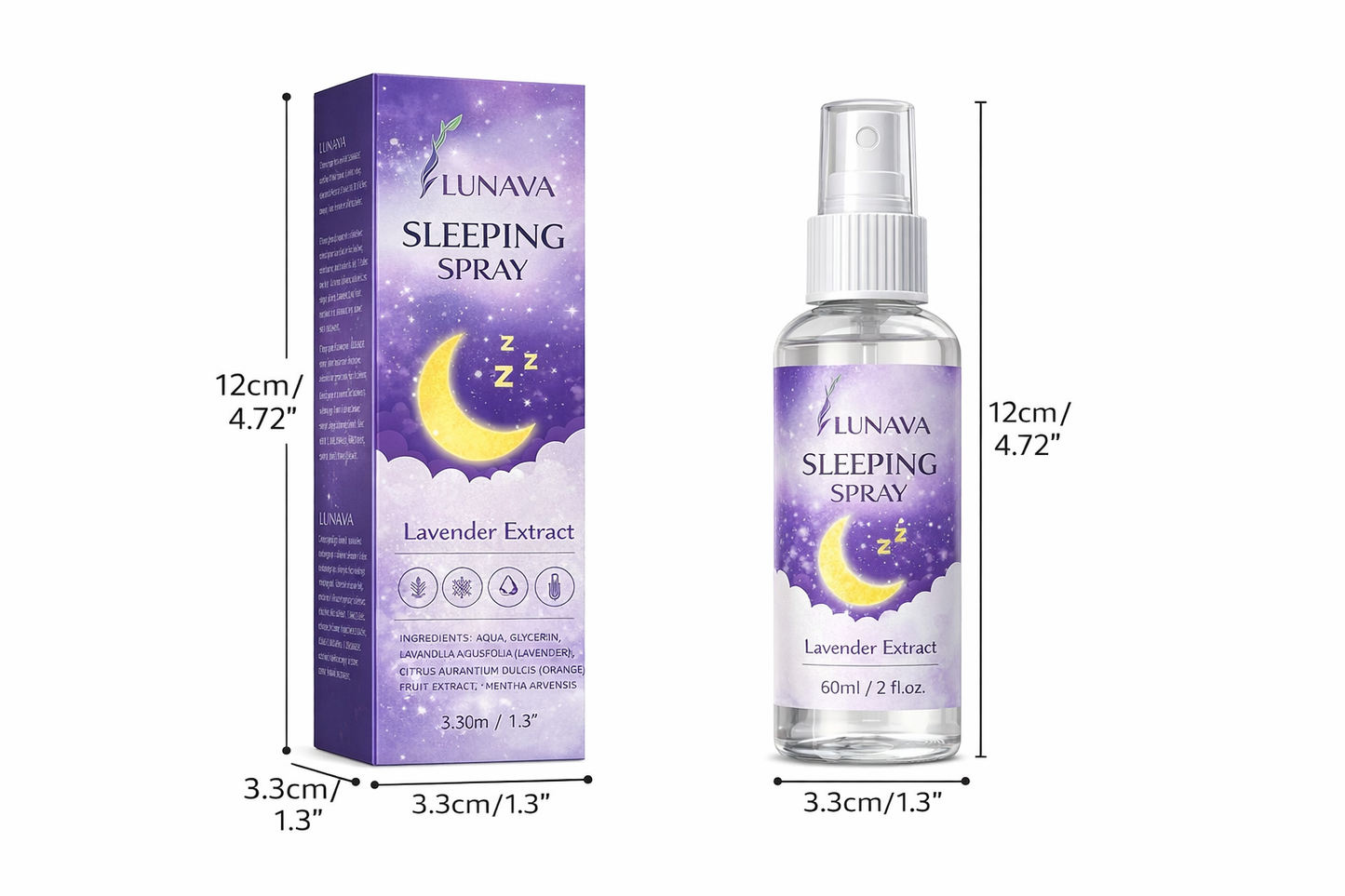 Lavender Sleep Spray Relieves Anxiety